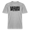 MAUSI UND MOTTE-Relaxed Fit Unisex Bio-T-Shirt - Grau meliert