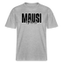 MAUSI UND MOTTE-Relaxed Fit Unisex Bio-T-Shirt - Grau meliert