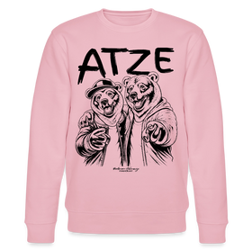 ATZE-Unisex Bio-Sweatshirt für echt Berliner Freunde - Hellrosa