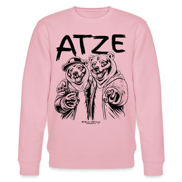 ATZE-Unisex Bio-Sweatshirt für echt Berliner Freunde - Hellrosa