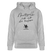NACHTIGALL ICK HÖR DIR TRAPSEN-Unisex Bio-Hoodie - Grau meliert