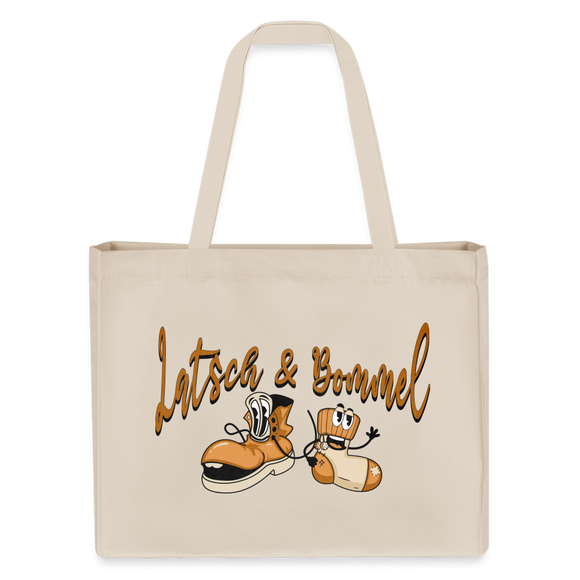 LATSCH UND BOMMEL - Einkaufstasche - Naturweiß
