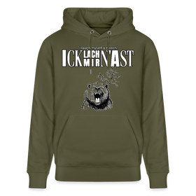 ICK LACH MIR N AST-Unisex Bio-Hoodie II - Khaki Grün
