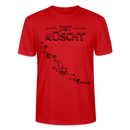 Weihnachten in Berlin 25-JIBT NÜSCHT-Unisex T-Shirt Bio - Rot