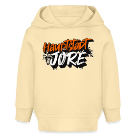 HAUPTSTADTJÖRE-Bio Hoodie - Creme