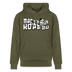 MACH'N KOPP ZU-Unisex Bio-Hoodie II - Khaki Grün
