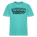Dit Berlin Shirt-TACHCHEN IHR FLITZPIEPEN- RELAXED FIT Unisex Bio T-Shirt - Poolblau