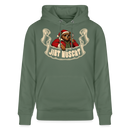 Weihnachten mit Berliner Schnauze-JIBT NÜSCHT-Unisex Bio-Hoodie - Tanngrün