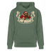 Weihnachten mit Berliner Schnauze-JIBT NÜSCHT-Unisex Bio-Hoodie - Tanngrün