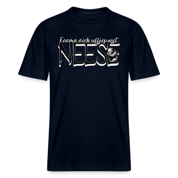 NEESE-Relaxed Fit Unisex Bio-T-Shirt - Navy