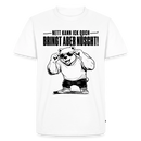 Berliner Bär-NETT KANN ICK OOCH-Männer Premium T-Shirt mit Berliner Schnauze - Weiß