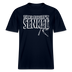 JEH MIR NICH UFFN SENKEL-Relaxed Fit Unisex Bio-T-Shirt II - Navy