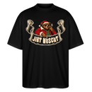 Berliner Bär-Weihnachten-JIBT NÜSCHT-Oversized Unisex Bio T-Shirt - Schwarz