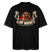Berliner Bär-Weihnachten-JIBT NÜSCHT-Oversized Unisex Bio T-Shirt - Schwarz