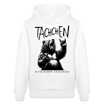 TACHCHEN BERLINER - Unisex Bio-Hoodie-backprint - Weiß