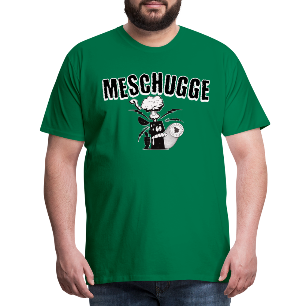 MESCHUGGE - Männer Premium T-Shirt - Kelly Green