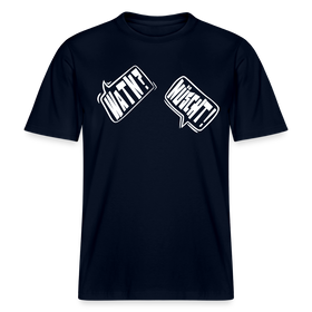 WATN? NÜSCHT!-Relaxed Fit Unisex Bio-T-Shirt - Navy
