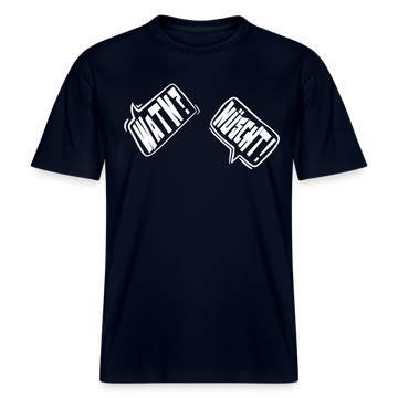WATN? NÜSCHT!-Relaxed Fit Unisex Bio-T-Shirt - Navy