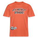JEH MIR NICH UFFN KEKS!-Relaxed Fit Unisex Bio-T-Shirt - Hellrot
