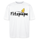 DIE FLITZPIEPE - Unisex Oversize Bio-T-Shirt - Weiß