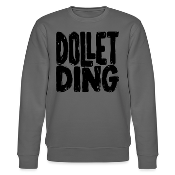 DOLLET DING-Unisex Bio-Sweatshirt - Anthrazit