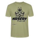 NÜSCHT MUSS ICK- Unisex T-Shirt BIO - Nebelgrün