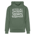Berliner Kultspruch-VAFATZ DA VOM JELÄNDE-Unisex Bio-Hoodie - Tanngrün