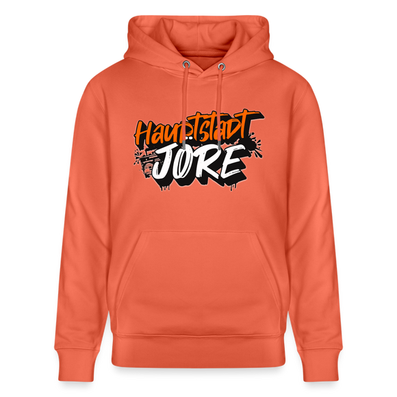HAUPTSTADTJÖRE-Unisex Bio-Hoodie - Hellrot