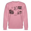 Berlin Souvenir mit Berliner Schnauze-NEESE-Unisex Bio-Sweatshirt - Lila Traum
