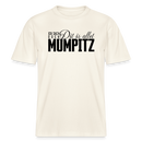 MUMPITZ-Relaxed Fit Unisex Bio-T-Shirt - Naturweiß 