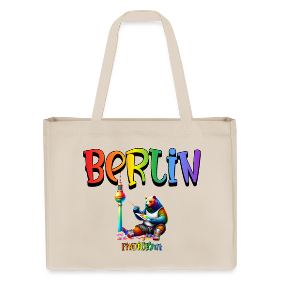 CSD BERLIN-Einkaufstasche - Naturweiß