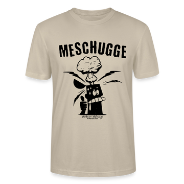 Berlin Shirt-MESCHUGGE - Unisex BIO T-Shirt - Beige