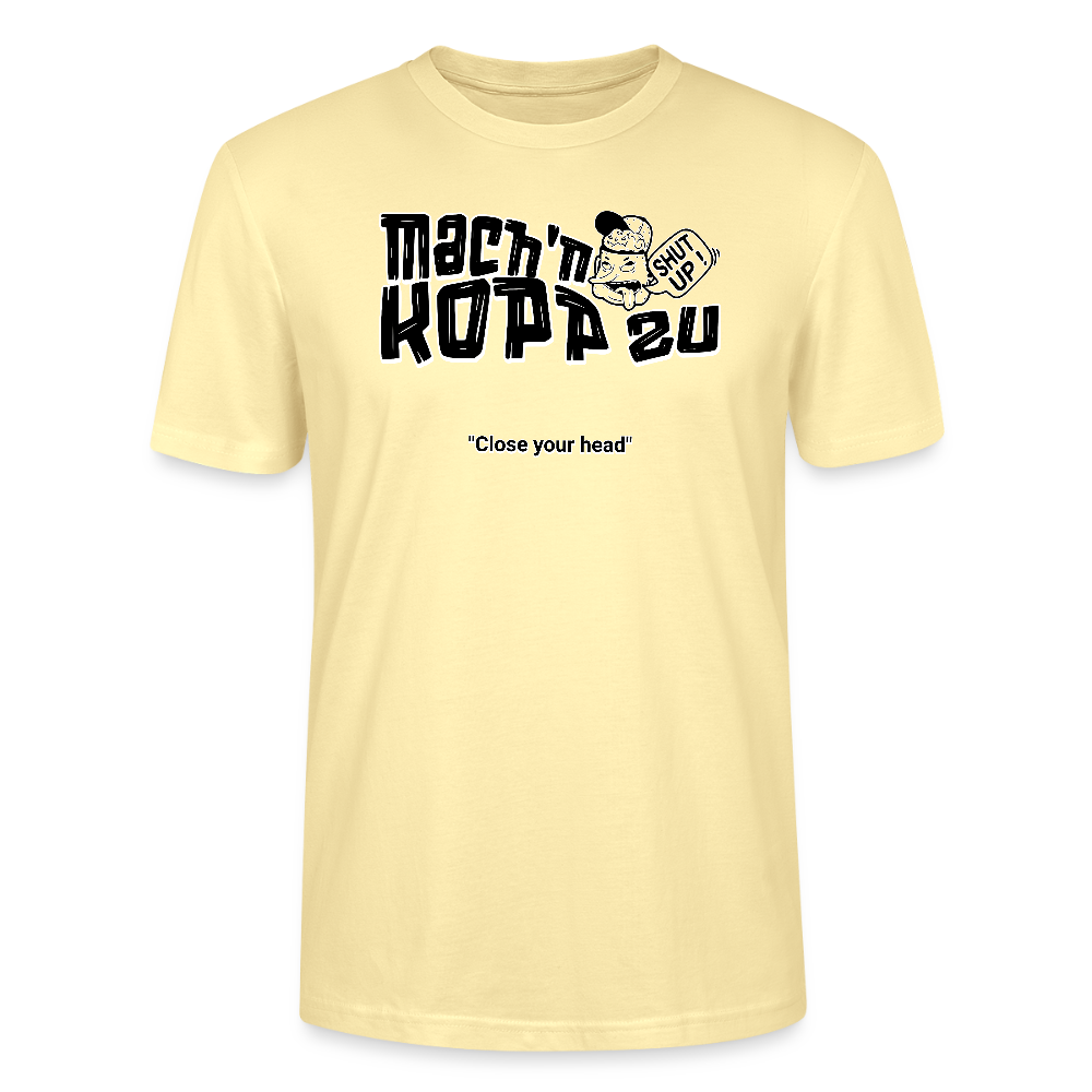 MACH N KOPP ZU-Unisex T-Shirt BIO - Creme