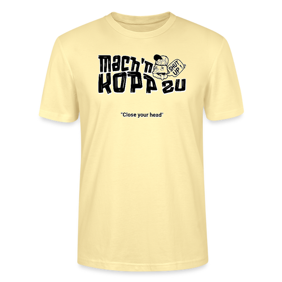 MACH N KOPP ZU-Unisex T-Shirt BIO - Creme