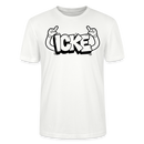 ICKE-Unisex T-Shirt mit echt Berliner Schnauze - Weiß