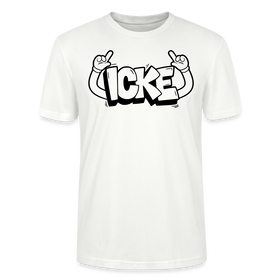ICKE-Unisex T-Shirt mit echt Berliner Schnauze - Weiß
