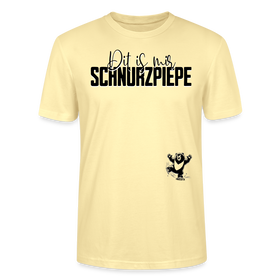 SCHNURZPIEPE - Unisex T-Shirt Bio - Creme