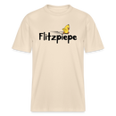 DIE FLITZPIEPE - Relaxed Fit Unisex Bio-T-Shirt - Naturweiß