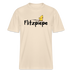 DIE FLITZPIEPE - Relaxed Fit Unisex Bio-T-Shirt - Naturweiß