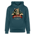 JIBT NÜSCHT - Unisex Bio-Hoodie - Dunkles Petrol