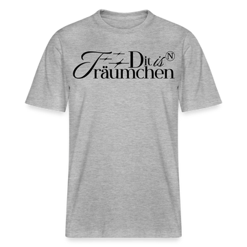 Träumchen-Relaxed Fit Unisex Bio-T-Shirt - Grau meliert