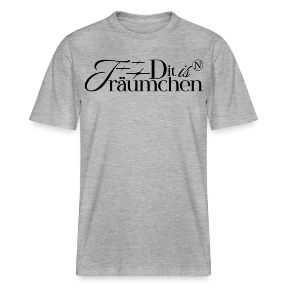 Träumchen-Relaxed Fit Unisex Bio-T-Shirt - Grau meliert