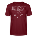 JIBT NÜSCHT - Unisex T-Shirt Bio-regular - Burgunderrot