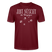 JIBT NÜSCHT - Unisex T-Shirt Bio-regular - Burgunderrot