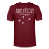 JIBT NÜSCHT - Unisex T-Shirt Bio-regular - Burgunderrot