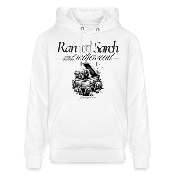 Ran an' Sarg-Unisex Bio-Hoodie - Weiß