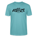 ATZE-Berlin Unisex T-Shirt für echte Kumpels - Pastelltürkis
