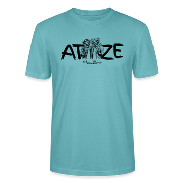 ATZE-Berlin Unisex T-Shirt für echte Kumpels - Pastelltürkis