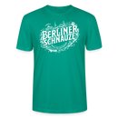 BERLINER SCHNAUZE-Unisex T-Shirt BIO - Blaugrün