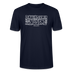 Berliner Spruch-ICK WUNDER MIR-Unisex T-Shirt BIO - Navy